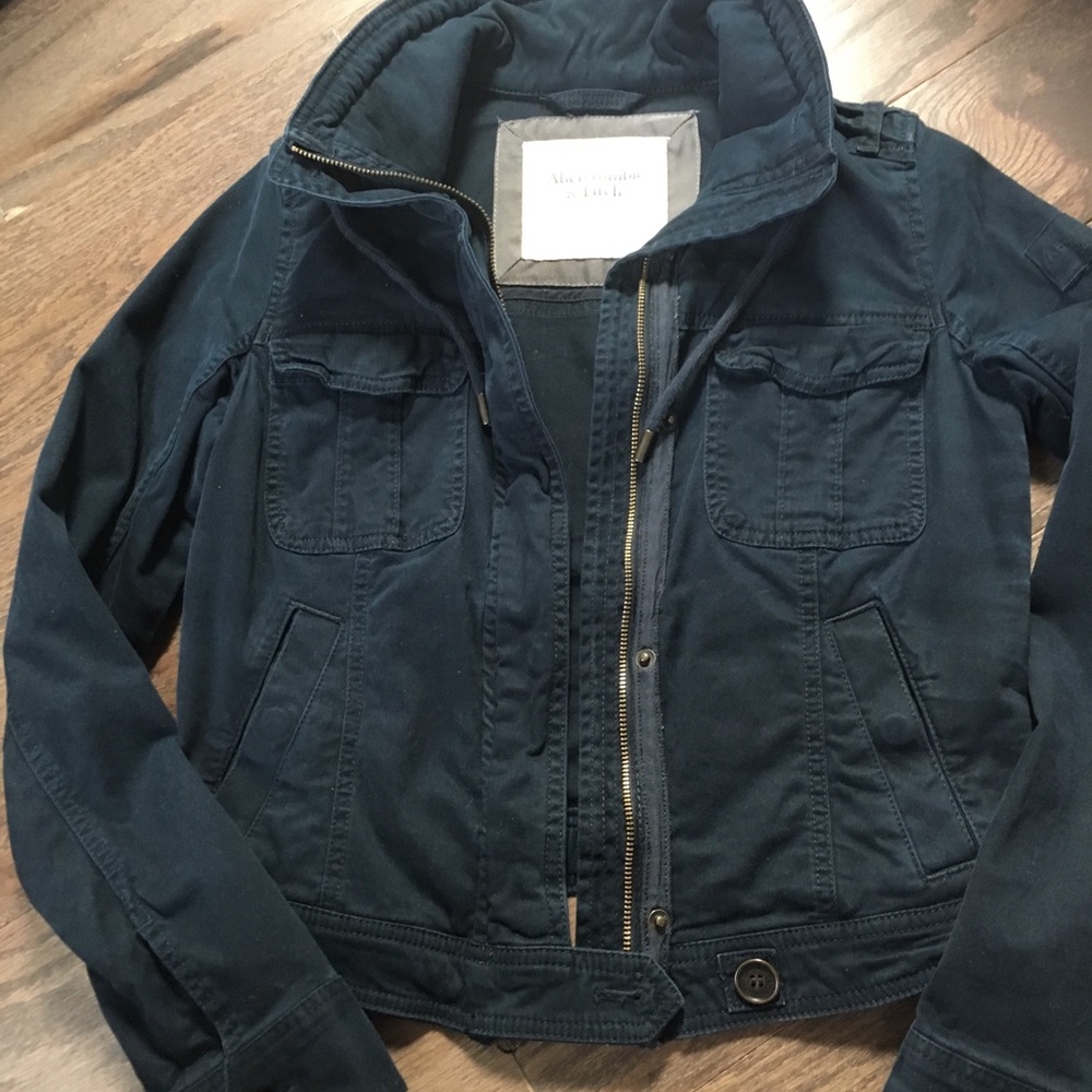 Abercrombie navy Jacket.